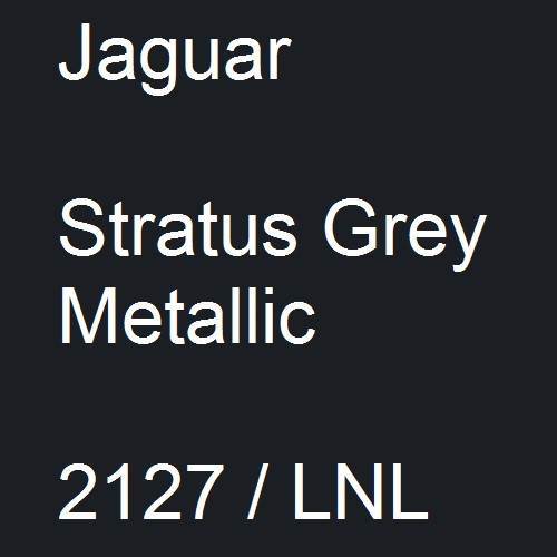 Jaguar, Stratus Grey Metallic, 2127 / LNL.